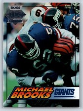 1994 Collector's Edge Michael Brooks Boss Squad Silver Parallel #129