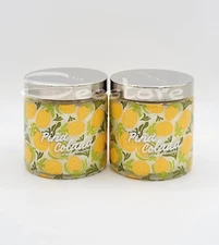 Goose Creek Piña Colada Single Wick Scented Candle Soy Wax Jar 7 oz Set of 2