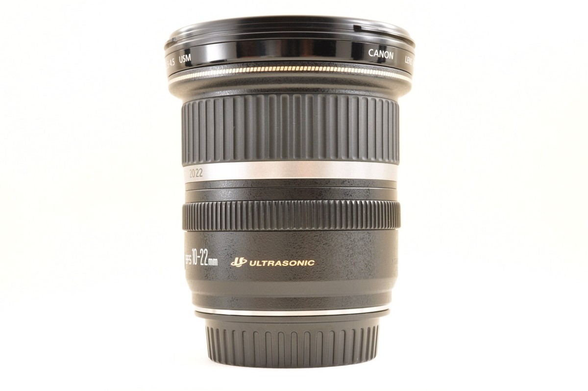 Canon EF-S 10-22mm F/3.5-4.5 USM SLR Zoom Lens w/BOX Near Mint +5