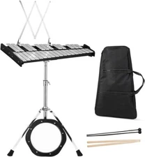 Giantex Percussion Glockenspiel Bell Kit 30 Notes, Xylophone