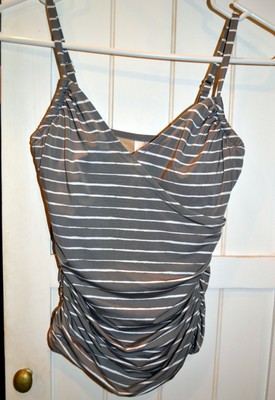 garnet hill ruched swimwear