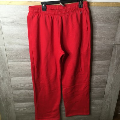 Soffe Womens Large Red Open Bottom 