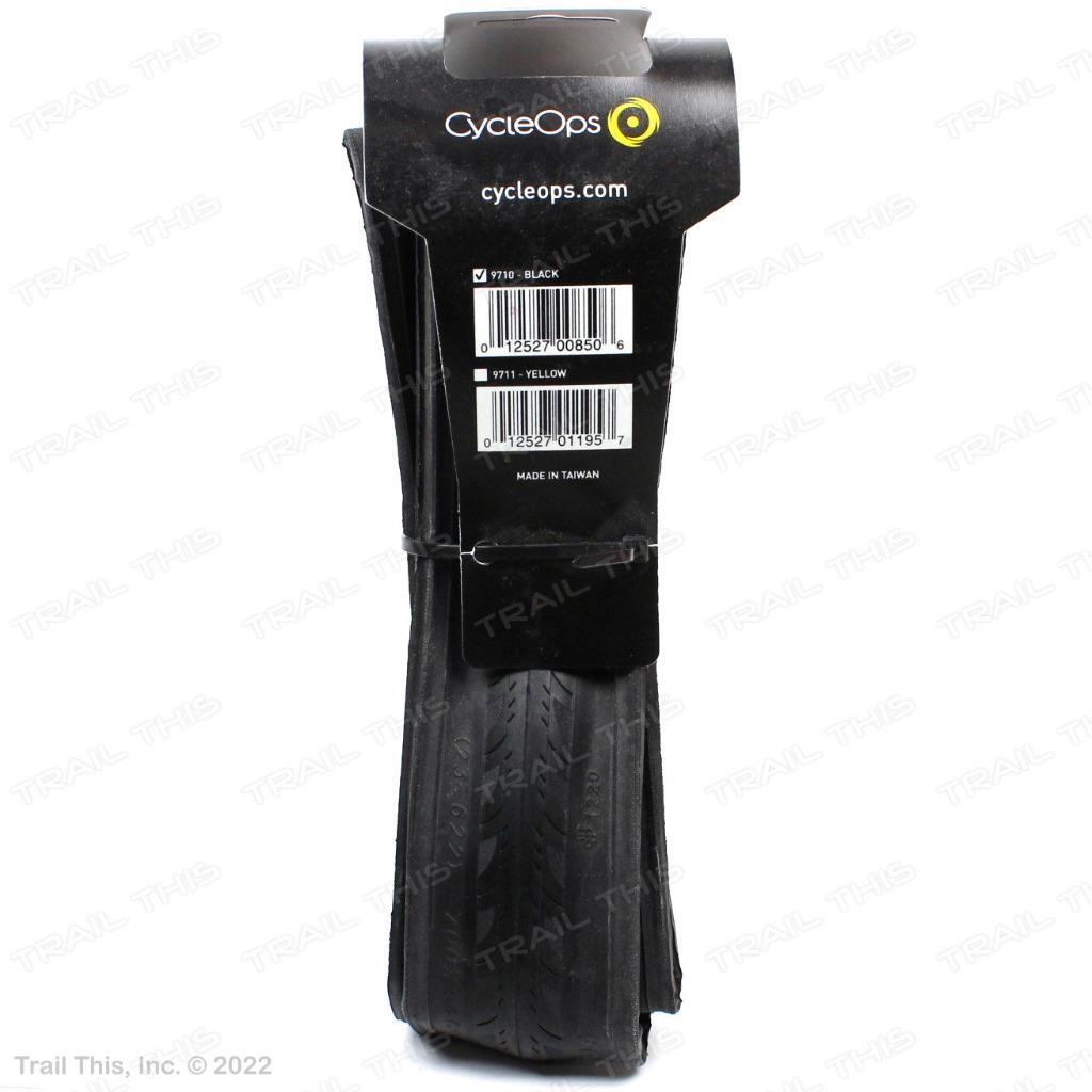 CycleOps 700x23 Folding Indoor Home Road Bicycle Trainer Tire Black