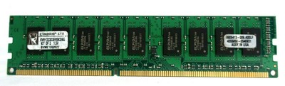 Kingston valueram memory 6gb (3x 2gb) dimm 240pin ddr3 1333mhz / pc3-10600 - cl9 1.5v memory sans tampon - ecc (740617150377)