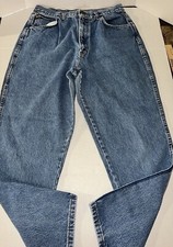 Vintage 90s chic By HIS Super High Rise Made In USA Mom Jeans Tapered Leg 30