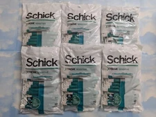 LOT (6) SCHICK XTREME 2 SENSITIVE MEN'S DISPOSABLE RAZORS    TOTAL 72 RAZORS