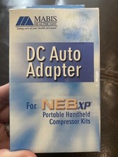 Mabis NEB XP DC Auto/Car Adapter Portable Handheld Compressor Kits 40-135 40-136