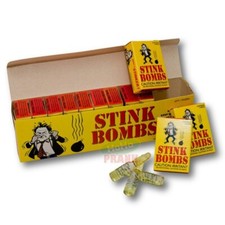 1 CASE OF GLASS STINKY STINK BOMBS 36 TOTAL - Joke Prank Nasty Smelly Gag Fart R