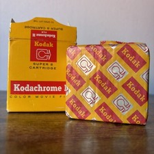 1 New Sealed Vintage Kodachrome II Movie Film Super 8 Cartridge 50Ft EXP 1971