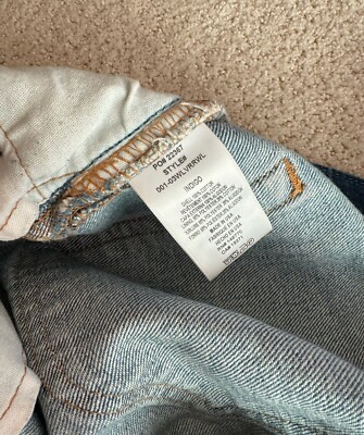 NWOT RE/DONE x Ford Levis Undone Waist Low Slung Jean Size 27/28