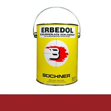 B&uuml;chner Erbedol Fendt rot Lack Farbe Kunstharzlack SL3266 2500ml 15,96&euro;/L