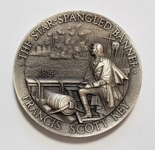 1 oz .925 Silver Round - Francis Scott Key - Longines Symphonette - SKU-F7182 46.00 per troy oz