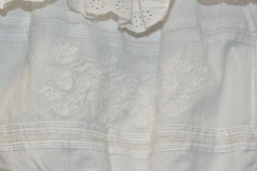 $115 NEW Ralph Lauren Girls White EYELET EMBROIDERY Romper Cotton Scalloped 6 X - Picture 7 of 11