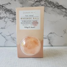 Sunday Rain Feel Deep Massage Ball Himalayan Salts Balance  Restore 5.3 Oz New