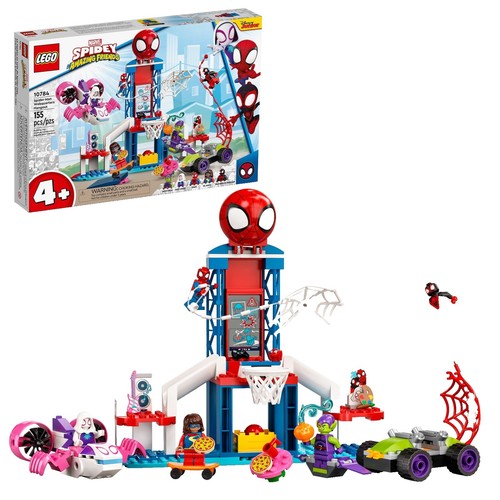 LEGO Marvel Spidey Amazing Friends Spider-Man Webquarters Hangout