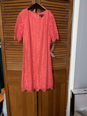NWT! Jessica Howard dress Size 6 Pink Lace Short A-line | eBay