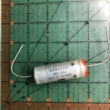 500uF 50v SPRAGUE Electrolytic Axial CAPACITOR 39D507G050GL Audio Amp Tube 10pcs