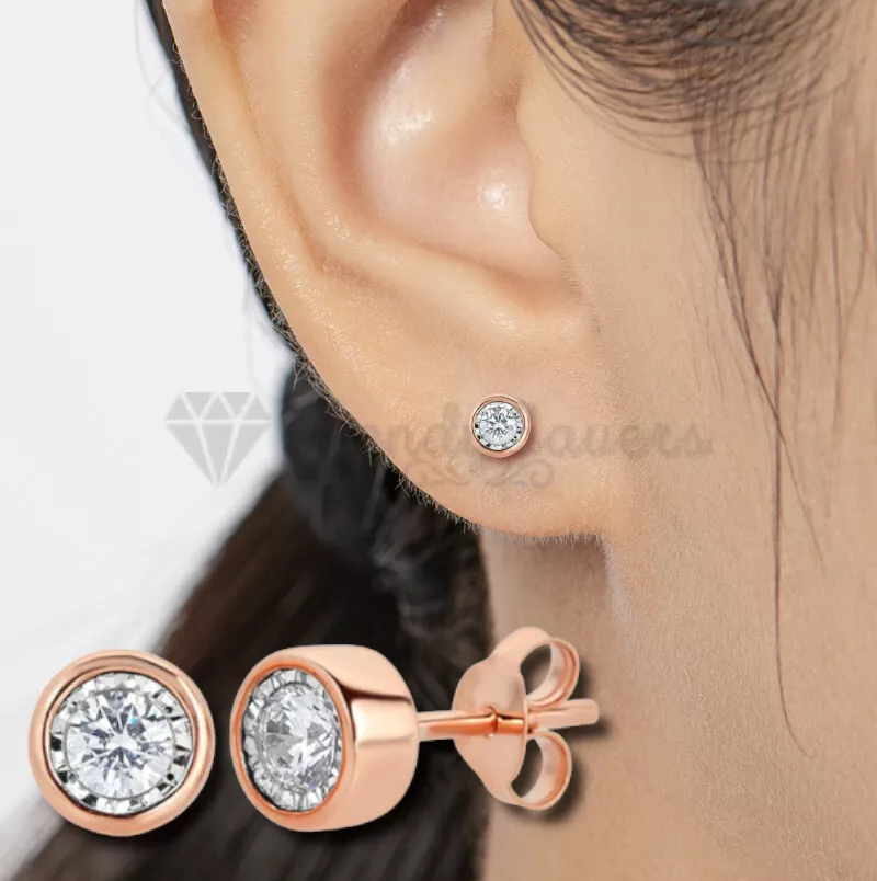 Simple ear shop piercing