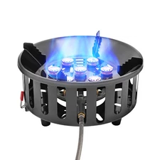 Propane Burner Single Propane Stove Windproof Gas Stove for Outdoor Cooking