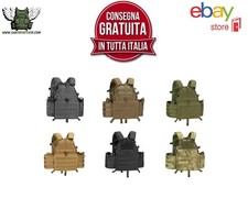 INVADER GEAR TATTICO PLATE CARRIER 6094 A-RS VEST MOLLE OLD CORDURA PROFESSIONAL