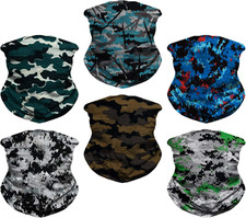 6 Pack Pasamontanas Calavera Balaclava Militar Mascara Para El Frio De Moto