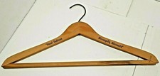 VINTAGE WOOD COAT HANGER HOTEL RADISSON MINNEAPOLIS MINNESOTA CLOTHES
