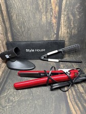 Style House 1.25 Professional Styling Iron Ceramic Plates And Accessories