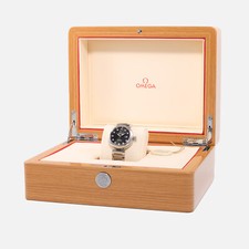 Omega De Ville Ladymatic Steel 34mm Black Dial 425.30.34.20.51.001 Box/Tag 2