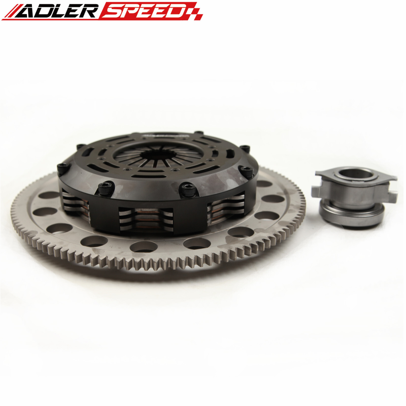 Race Triple Disc Clutch Kit & Flywheel For SUBARU WRX STI EJ25 6 SPEED