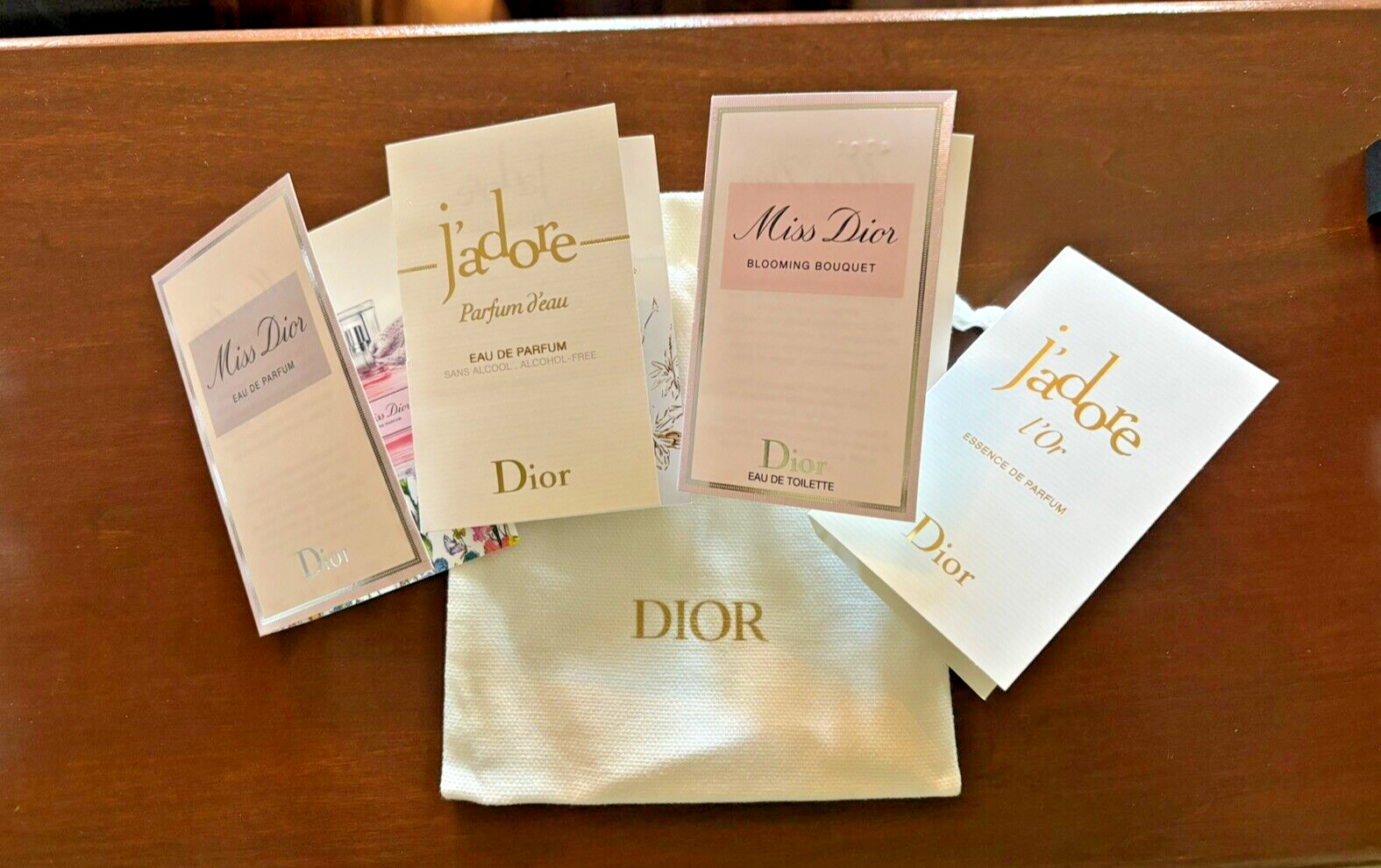 DIOR Bag VIP  Perfume J'adore Miss Holiday parfum girl gift Birthday SET 4 🌈 ,