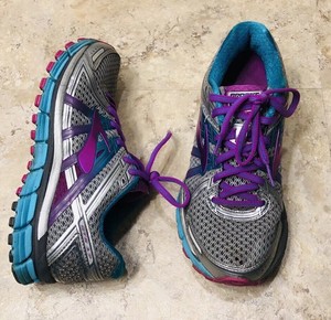 brooks adrenaline womens silver