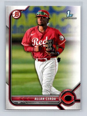 2022 Bowman #BP-142 Prospects Allan Cerda Cincinnati Reds