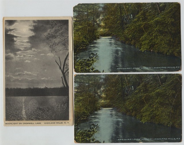 3 Vintage 1913, 1914, 1921 Highland Mills New York Postcards eBay