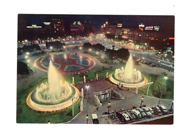 AK Ansichtskarte Barcelona / Placa Catalunya / Spanien