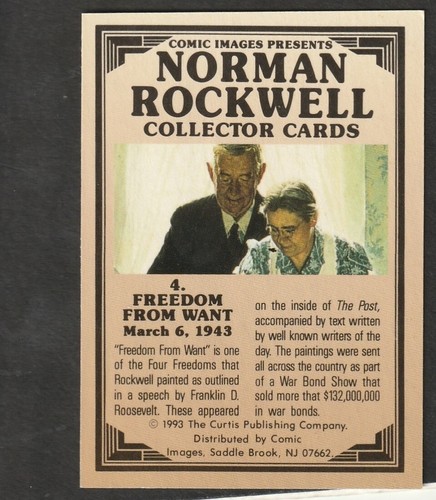 1993 Norman Rockwell Collector Cards NRMT Comic Images Set Break U Choose JUN24 - Picture 4 of 83