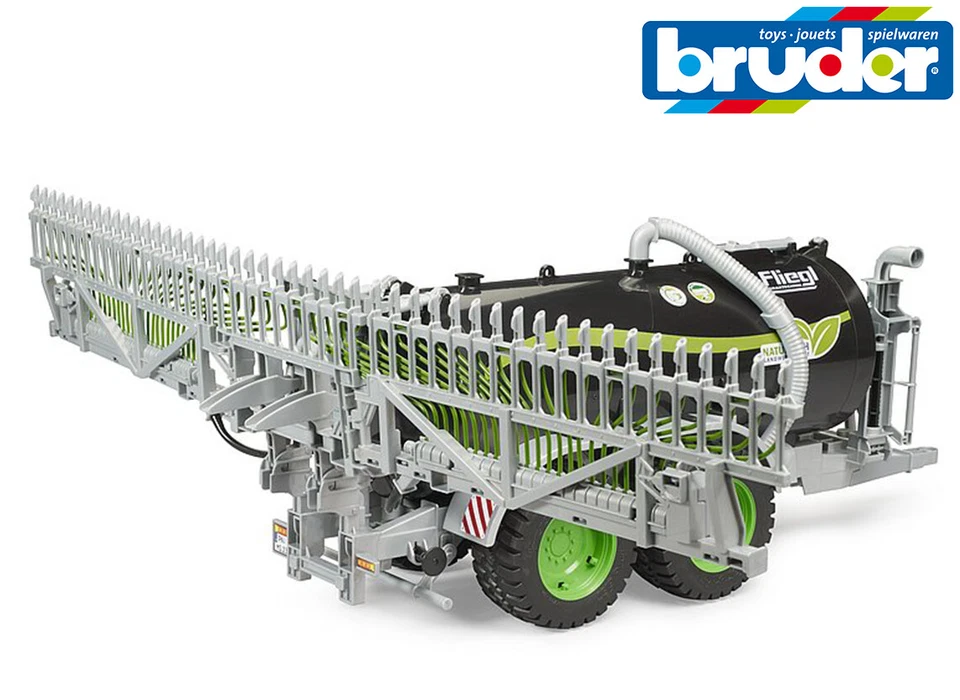 Bruder 02036 Fliegl Barile Rimorchio Jumbo Linea Plus - Immagine 4 di 4