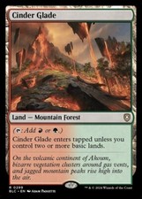 Cinder Glade NM MTG Bloomburrow BLB BLC Magic