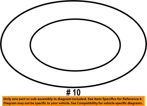 FORD OEM 01-11 Explorer Sport Trac Water Pump-Thermostat Gasket 1L2Z8255AA - Picture 2 of 2