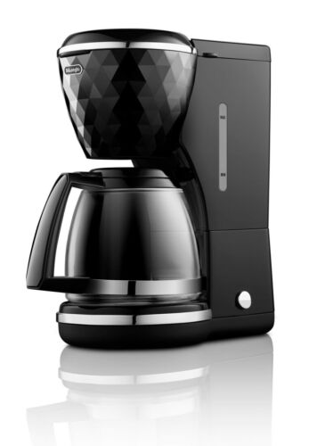 De'Longhi Brilliante ICMJ210.1BK 10-Cup Filter Ground Coffee Machine In Black - Picture 1 of 5