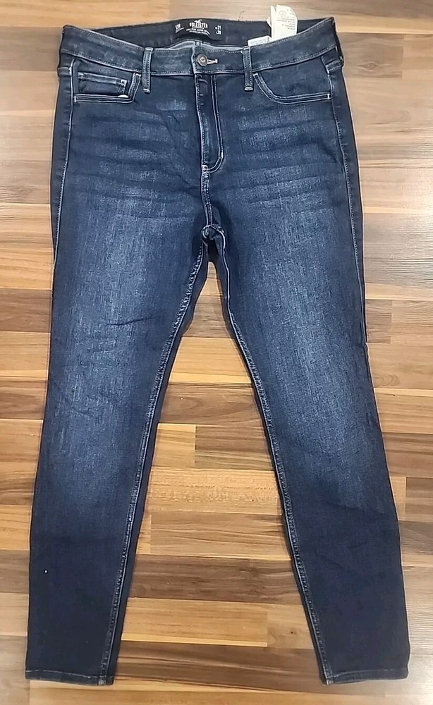 13R Hollister High-Rise Super Skinny Soft Sretch Jeans Size 13R 31x28