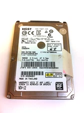 Hitachi 500GB HTS547550A9E384 5400RPM SATA 2.5" Laptop HDD Hard Disk Drive - x1