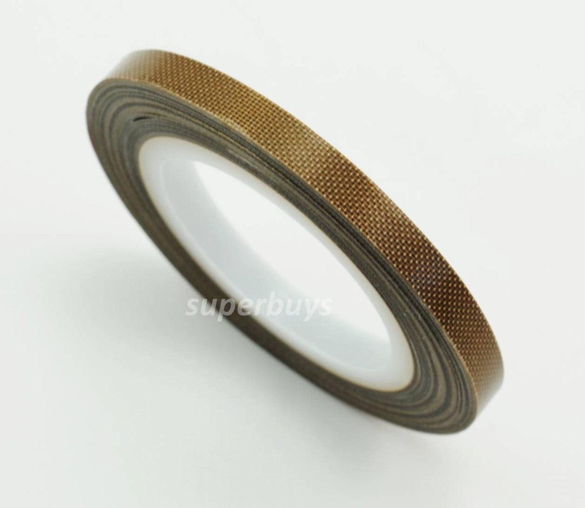 PTFE Non Stick Tape 5mm X 10metres Self Adhesive - High Temp Temperature Woven Anti Low Friction - Foto 6