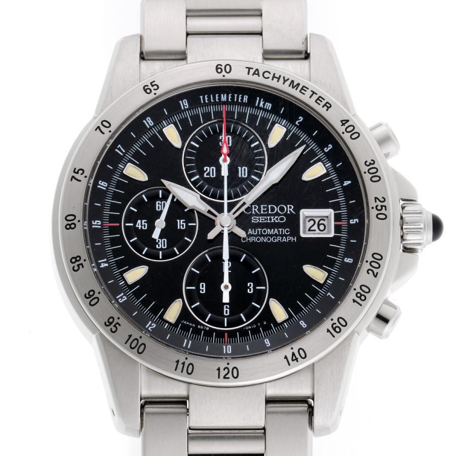 SEIKO CREDOR Phoenix Chronograph GCBP997 Automatic Black