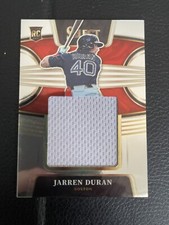 2022 Select Rookie Jumbo Swatch Jarren Duran RC Boston Red Sox #RJS-JD