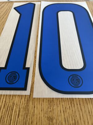 Adriano # 10 Inter Milan 2006/07 Away Name & Number Authentic