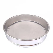 1pc 80 Mesh 0.2mm Aperture Lab Standard Test Sieve Stainless Steel Dia 200mm
