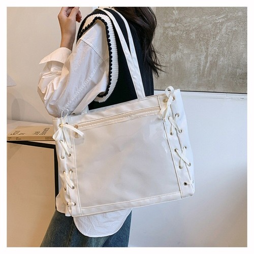 Y2K Tote Bag Ballet Style Shoulder Bag Kawaii Shoulder Pain Bag Student - Picture 6 of 16