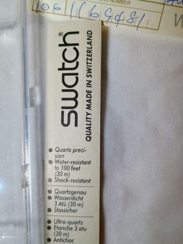 NEW Swatch Watch CUZCO GK154 with Case and Papers 1993 NOS - SHIPS FREE! - Picture 5 of 10