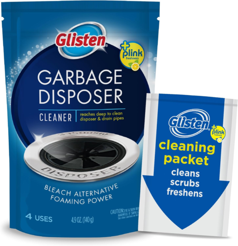 Glisten Garbage Disposer Cleaner and Freshener, Sink Disposal Odor Eliminator wi - Picture 1 of 11