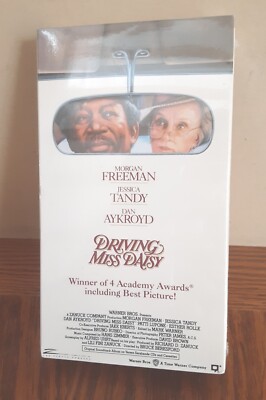Driving Miss Daisy (VHS, ). Morgan Freeman, Jessica Tandy. New sealed.